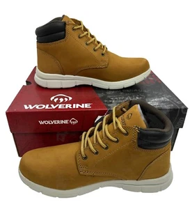 WOLVERINE Karlin Chukka men's Wheat Leather Work Boots W880266 Size 9.5 new - Bild 1 von 16