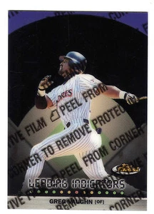 1999 Finest Leading Indicators #04 Greg Vaughn Padres BV$1.50 Insert #4 - Picture 1 of 1