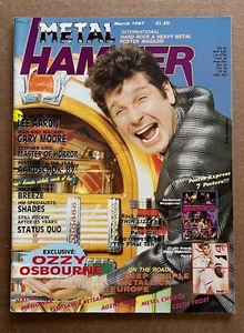 Metal Hammer magazine - feat. Ozzy Osbourne No. 3 March 1987 - Picture 1 of 4