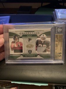 2008 Donruss Threads MATT RYAN Darren McFadden DUAL RC JERSEY RELIC Prime 10/25