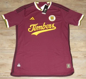 adidas Portland Timbers MLS Authentic 3rd Jersey $150 size Men's Medium - Picture 1 of 7