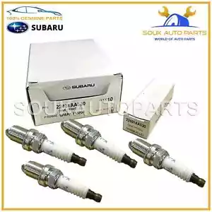 22401-AA530 Genuine Subaru SPARK PLUG SET OF 4 EJ205 NGK PFR6G WRX 2.0 2002-2005 - Picture 1 of 2