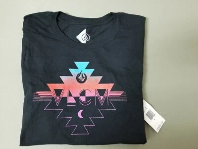 New Volcom Juniors Cresential Crew T-Shirt top - Image 1 of 3