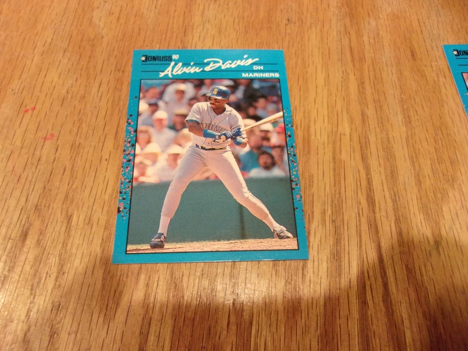 ALVIN DAVIS 1990 DONRUSS THE BEST OF THE AMERICAN LEAGUE BASEBALL CARD - Image 1 of 1