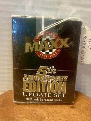 Maxx Race Cards 1988 - 1992 5th Anniversary Edition Update Set Sealed - Image 1 of 3
