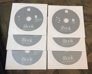 9.2.2 & 10.1.4 Operating System Plus Restore Disks for iBook G3 See description - Picture 1 of 4