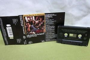 LITTLE CHARLIE & THE NIGHTCATS electric blues Alligator cassette tape 1988 - Picture 1 of 1