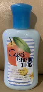 RARE Bath Body Works CAPRI SEASIDE CITRUS Shea Body Lotion 3oz Travel Sz NEW BBW - Picture 1 of 2