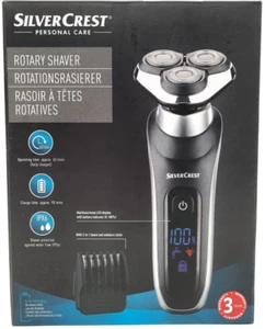 Silvercrest Rotationsrasierer SRR 3.7 D5 Personal Care Akku- oder Netzbetrieb