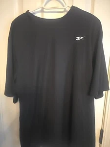 Reebok Herren Solid Performance T-Shirt Speedwick schwarz 1X - Bild 1 von 4