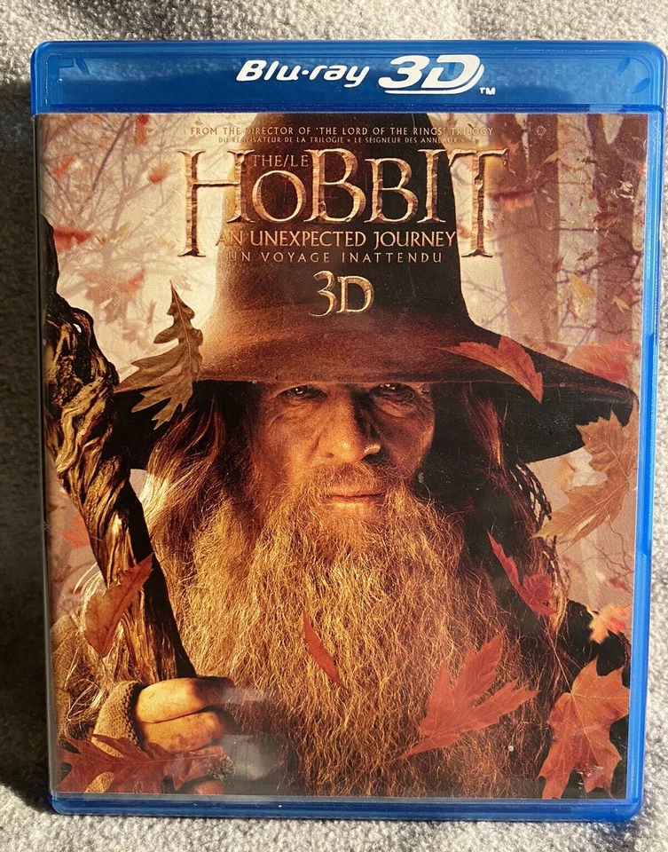 The Hobbit: An Unexpected Journey 3D Blu-Ray+Blu-Ray Movie (2013) - Image 1 of 1