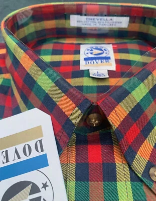 NEW Arrow Dover Chevella Button Down Shirt LARGE - Image 1 of 4