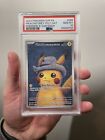 Pikachu Grey Felt Hat Svp 085 - Pokemon Van Gogh Promo Card Psa 10 Gem Mint