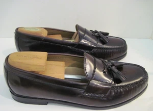 Cole Haan Grand.Os Pinch handgenäht braun Leder Quaste Halbschuhe Größe 10 1/2 W - Bild 1 von 6