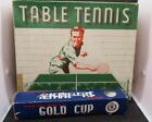 Jouets de tennis de table aigle vintage avec règles de boîte et boîte de balles en or #816