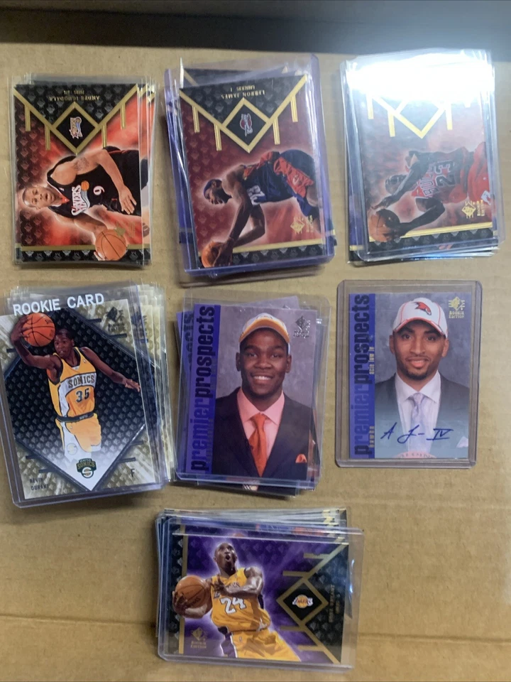 2007-08 Upper deck SP Rookie Edition 1-119 Set 2 Kevin Durant RC & Acie law Auto - Image 1 of 4