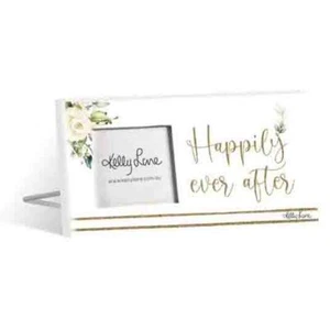 Standing Occasions HAPPILY EVER AFTER 3x3inch Photo Frame - Picture 1 of 1