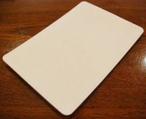 NUEVO OMEGA Cuero Crema Tarjeta Documento Reloj Portatarjetas Billetera - Imagen 1 de 4