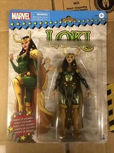 Hasbro Marvel Legends Series Loki Agent of Asgard 6-inch Retro Action Figure NOC - Picture 1 of 2