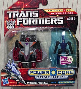 2010 Hasbro Transformers Power Core Combiners Darkstream Razorbeam Diaclone NY - Picture 1 of 2