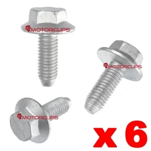 VW Transporter T5 T6 Undertray Screw Bolts Engine Under Cover Splash Guard x 6 - Picture 1 of 7