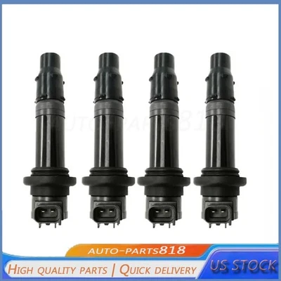 4Pcs Ignition Coils Packs For Yamaha YZF-R6 YZFR6 2008-2016 13S-82310-00-00. - Imagem 1 de 4