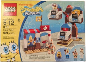 LEGO 3816 SpongeBob Glove World NEW SEALED Retired Patrick Sandy Rare Set NISB