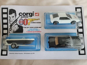 Corgi whizzwheels Juniors James Bond 007 TSWLM set - Picture 1 of 12