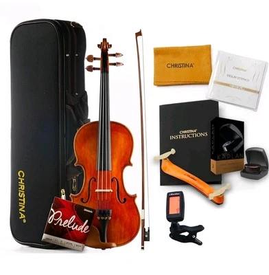 D'Addario X Cristina Violin - Image 1 of 4