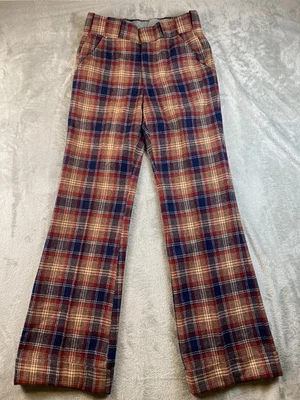 Vintage Jaymar Men’s Wool Slack Plaid 60’s 70’s Mod Ivy League Preppy 32x33.5 - Image 1 of 4