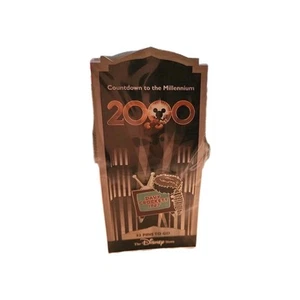 Prendedor Cuenta Regresiva para el Milenio 94 Davy Crockett 1999 2000 De Colección de Disney Store - Imagen 1 de 2