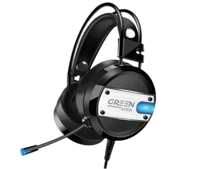 Gaming Headset mit Mikrofon – RGB Beleuchtung Stereo Bass für PC PS4 Xbox - Bild 1 von 3
