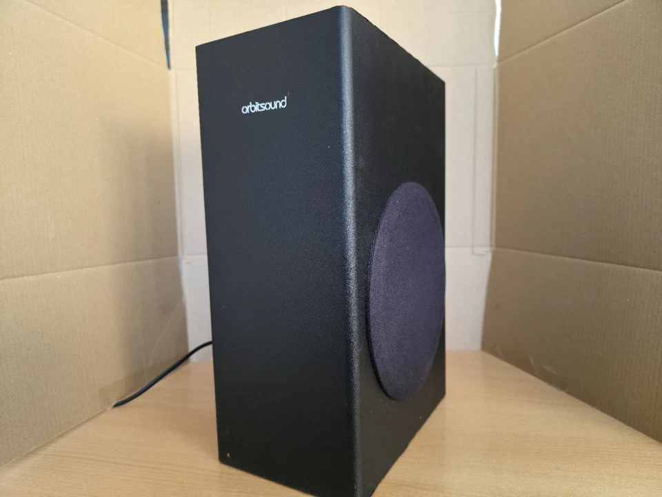 Orbitsound S1 Subwoofer Compact Wireless Subwoofer Speaker Only 100% Working  - Image 1 of 4