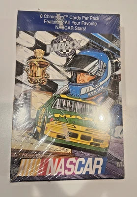 1993 Maxx NASCAR Chromium Box - Factory Sealed (36 Packs) - Image 1 of 4