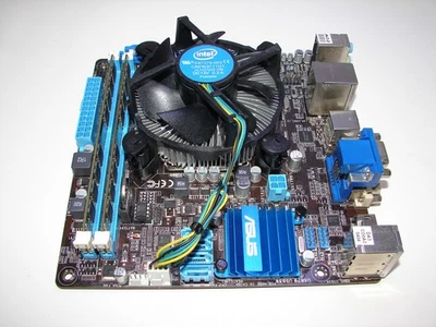 ASUS P8H61-I R2.0 MINI-ITX BUNDLE CORE i3-3245 8 GB DDR3 SDRAM  - Bild 1 von 4