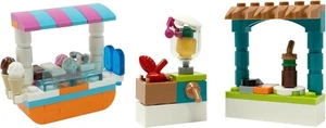 LEGO Friends Micro Sets: Ice Creme Stand and Smoothie Both Combo Pack - Picture 1 of 7