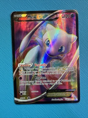 Mew EX Full Art 120/124 Ultra Rare BW Dragons Exalted Pokemon TCG - Image 1 of 4
