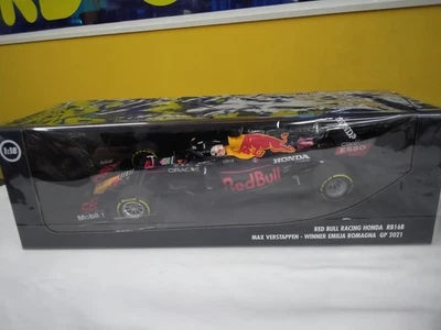 MINICHAMPS1/18 RED BULL HONDA RB16B MAX VERSTAPPEN WINNER EMILIA ROMAGNA GP 2021 - Image 1 of 4