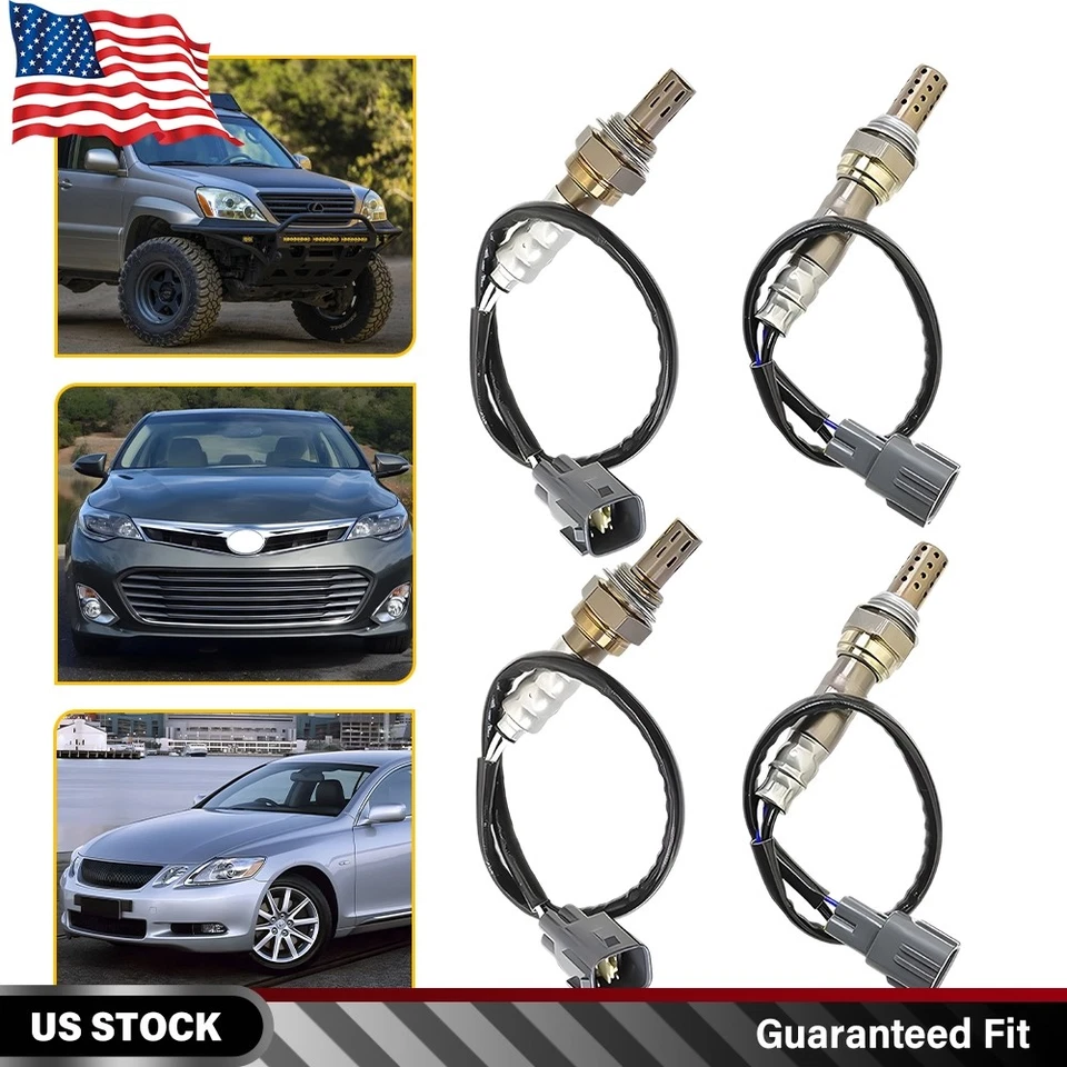 Set of 4 Upstream & Downstream Oxygen O2 Sensor For Toyota 4Runner Lexus GX470 - Image 1 of 4