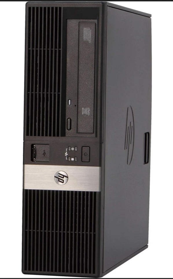 HP rp5800 Retail System Intel Pentium 4 GB RAM 64 GB SSD - Immagine 1 di 1