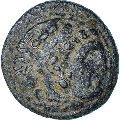 Monnaie, Royaume de Macedoine, Alexandre III, Æ Unit, 323-310 BC, Asie Mineure - Photo 1/2