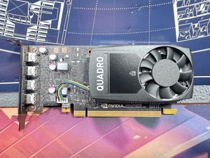NVIDIA Quadro P1000 4GB GDDR5 4-Port Multiple Monitor Graphics GPU Low Profile - Picture 1 of 4