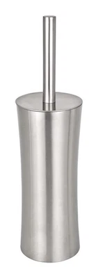 Wenko 16742100 Portascopino per WC Pieno Fiacco, 10,1 x 37,5 x 10,1 cm, Sat vS8K - Immagine 1 di 4