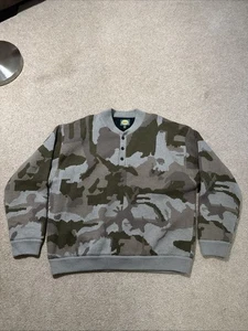 Cabela's Wool Windstopper Waterfowler Camo Sweater Outfitter 2XL - Bild 1 von 8