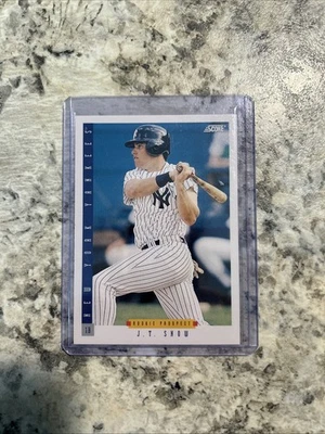 1993 Score J.T. Snow  RC #260 New York Yankees Baseball Card - Image 1 of 2