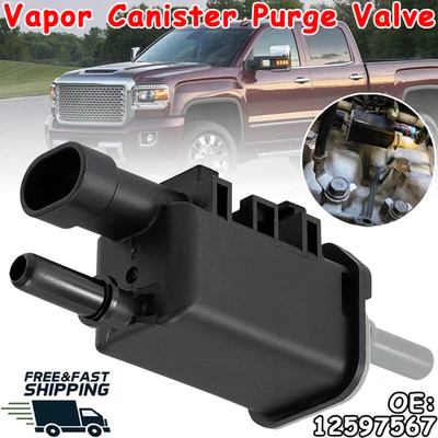 New Vapor Canister Purge Valve 12597567 For 2007-2013 Chevy Silverado GMC Yukon - Изображение 1 из 4