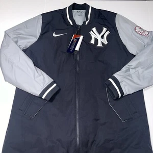 Nueva Nike New York Yankees NY Auténtica Colección Dugout Chaqueta Parka Hombres Mediana - Imagen 1 de 19