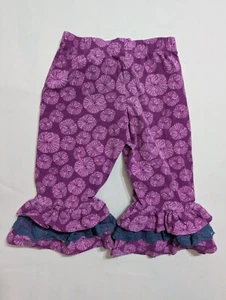 Matilda Jane Its a wonderful parade masquerade Purple Navy Lace Ruffle pants 2T - Picture 1 of 4