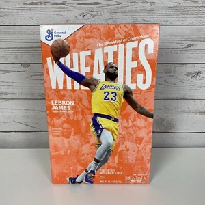 LeBron James Wheaties Box Los Angeles Lakers 15,6 OZ Müslischachtel *IN HAND* - Bild 1 von 4