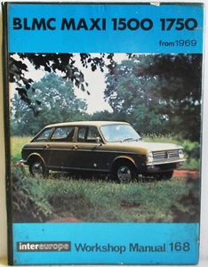 Intereurope - BLMC Maxi 1500/1750 / From 1969 / Workshop Manual, First Class 212 - Picture 1 of 6